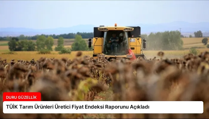 TÜİK Tarım Ürünleri Üretici Fiyat Endeksi Raporunu Açıkladı