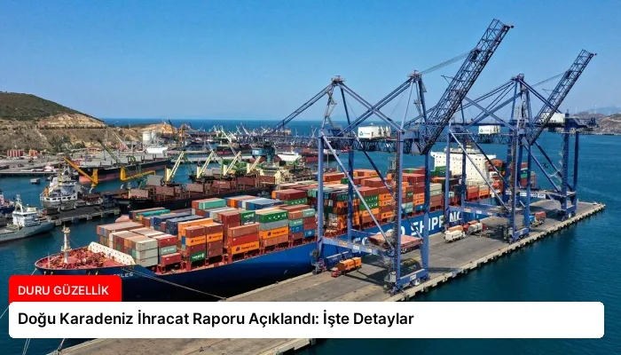 Doğu Karadeniz İhracat Raporu Açıklandı: İşte Detaylar