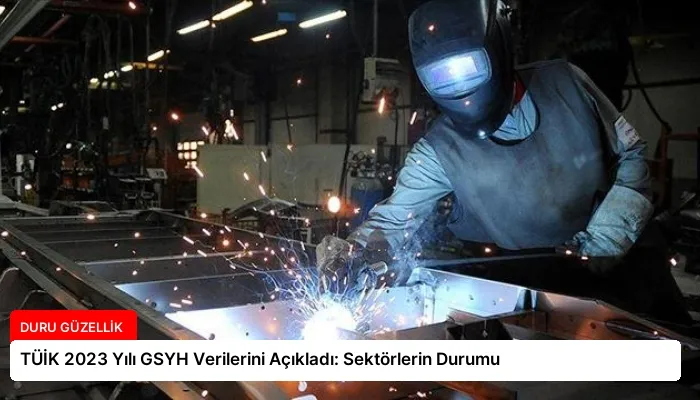 TÜİK 2023 Yılı GSYH Verilerini Açıkladı: Sektörlerin Durumu
