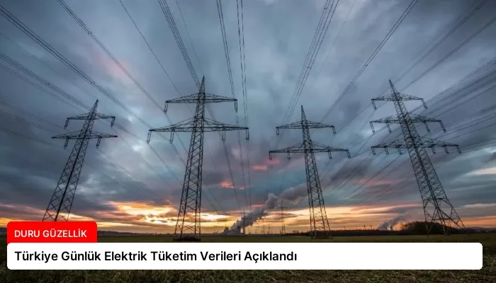 Türkiye Günlük Elektrik Tüketim Verileri Açıklandı