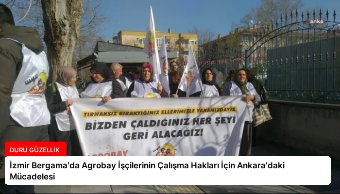 İzmir Bergama’da Agrobay İşçilerinin Çalışma Hakları İçin Ankara’daki Mücadelesi
