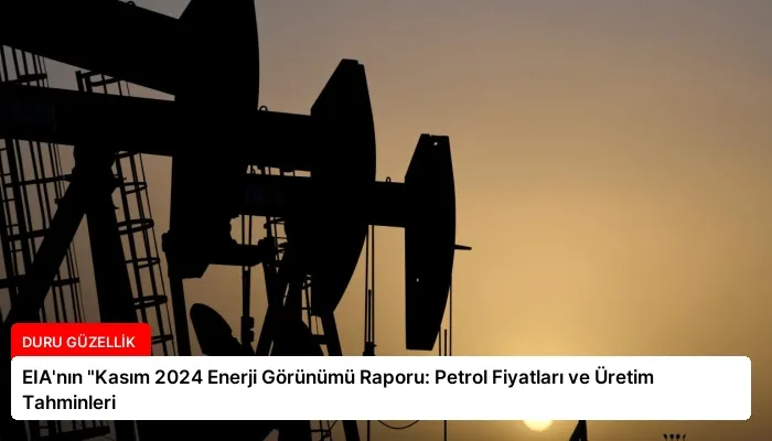 EIA’nın “Kasım 2024 Enerji Görünümü Raporu: Petrol Fiyatları ve Üretim Tahminleri
