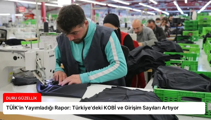 TÜİK’in Yayımladığı Rapor: Türkiye’deki KOBİ ve Girişim Sayıları Artıyor