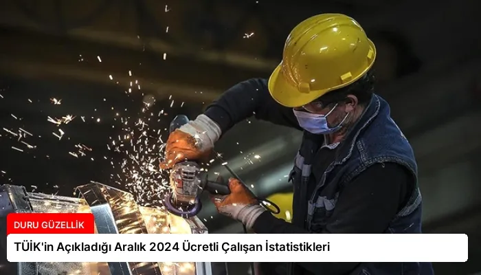 TÜİK’in Açıkladığı Aralık 2024 Ücretli Çalışan İstatistikleri