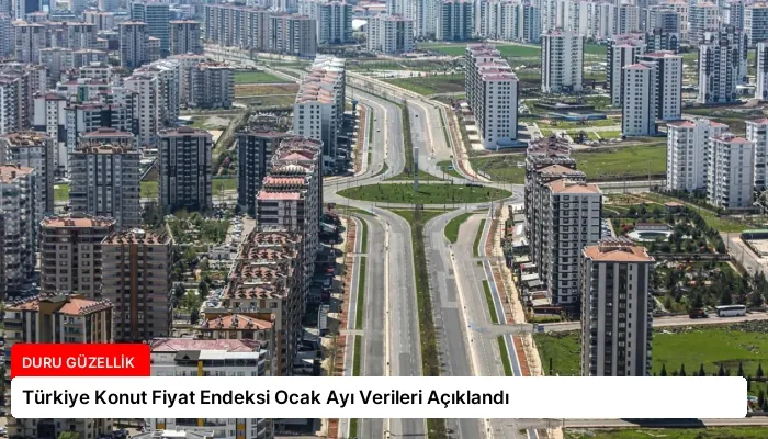 Türkiye Konut Fiyat Endeksi Ocak Ayı Verileri Açıklandı