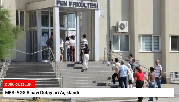 MEB-AGS Sınavı Detayları Açıklandı