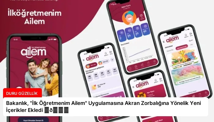 Bakanlık, “İlk Öğretmenim Ailem” Uygulamasına Akran Zorbalığına Yönelik Yeni İçerikler Ekledi ⏬👇