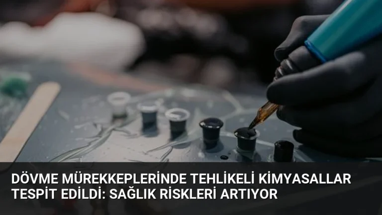 Dövme Mürekkeplerinde Tehlikeli Kimyasallar Tespit Edildi: Sağlık Riskleri Artıyor