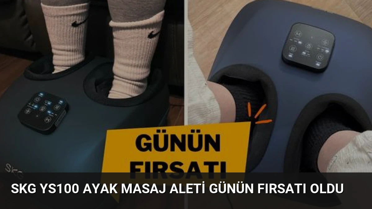 SKG YS100 Ayak Masaj Aleti Günün Fırsatı Oldu