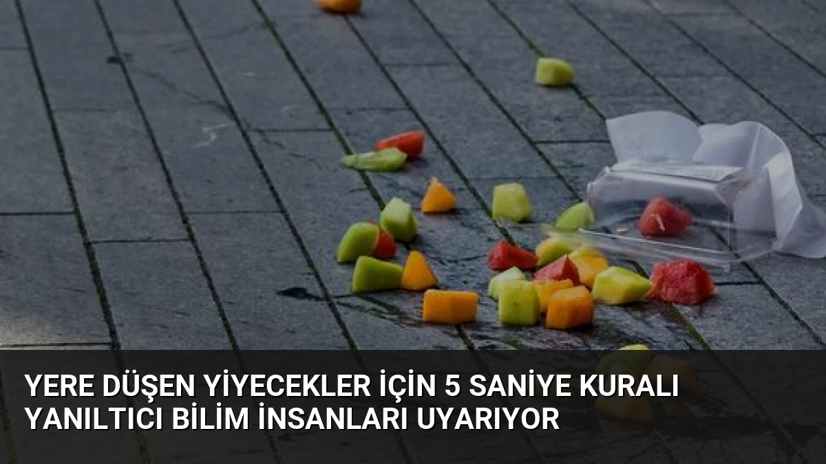 Yere Düşen Yiyecekler İçin 5 Saniye Kuralı Yanıltıcı Bilim İnsanları Uyarıyor